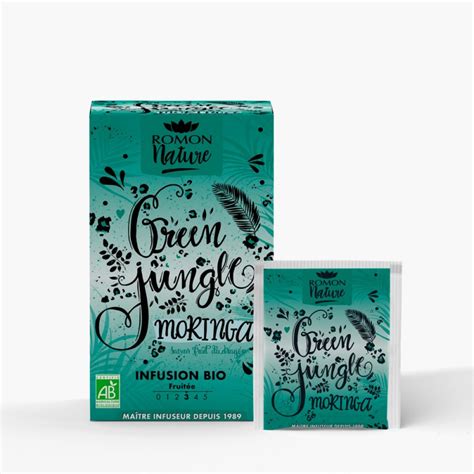 Infusion Green Jungle Moringa Bio Sachets Romon Nature