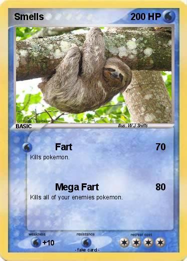 Pokémon Smells Fart My Pokemon Card