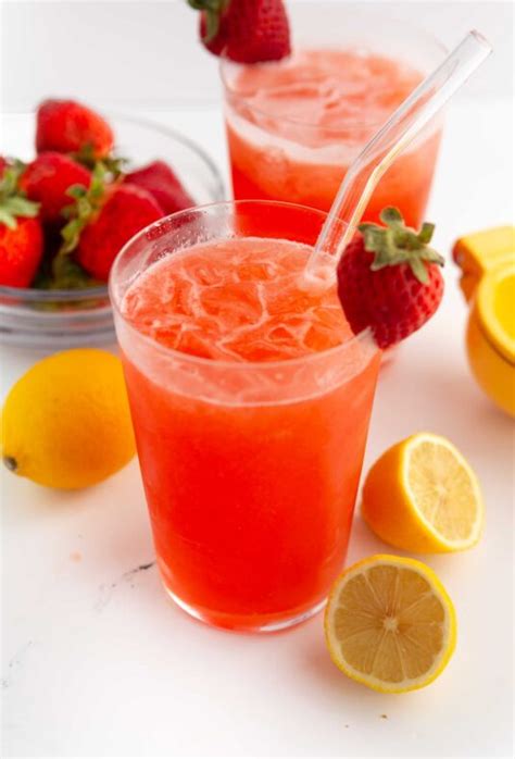 Easy Strawberry Lemonade Design Eat Repeat