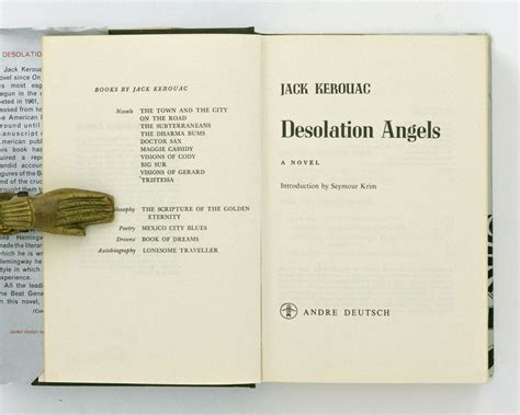 Desolation Angels A Novel Jack Kerouac First Edition