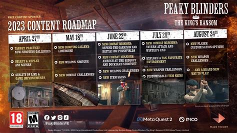 Peaky Blinders The King S Ransom Reveals Post Launch Content Roadmap