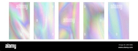 Modern Blurred Gradient Background In Trendy Retro 90s 00s Style Y2k Aesthetic Rainbow Light