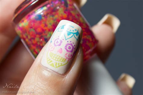 Neon Sugar Skull - Nailz Craze