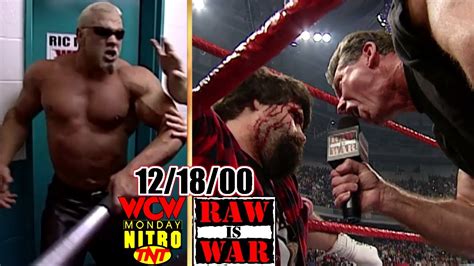 Wwf Raw Vs Wcw Nitro December Full Breakdown Foley Fired