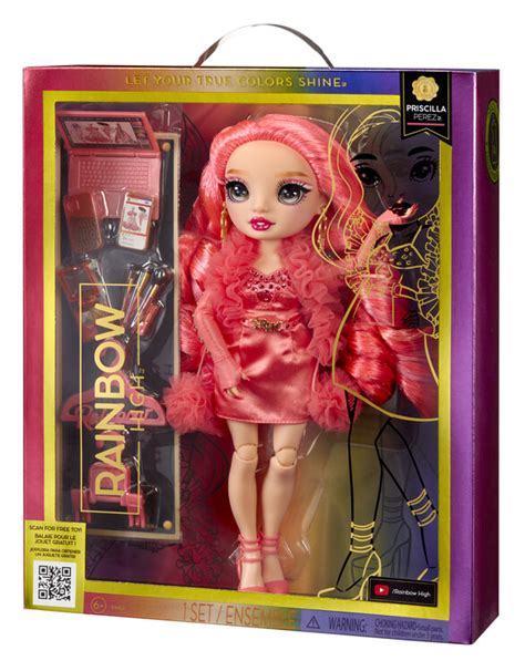 Toy Rainbow High S23 Fashion Doll Priscilla Perez Pink Posters