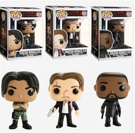 Altered Carbon Funko Pops gives us three versions of Takeshi Kovacs - The Fanboy SEO