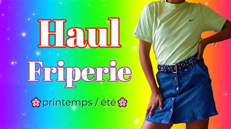 HAUL FRIPERIE DE PRINTEMPS HAUT EN COULEUR TOUT A 1 La Croix