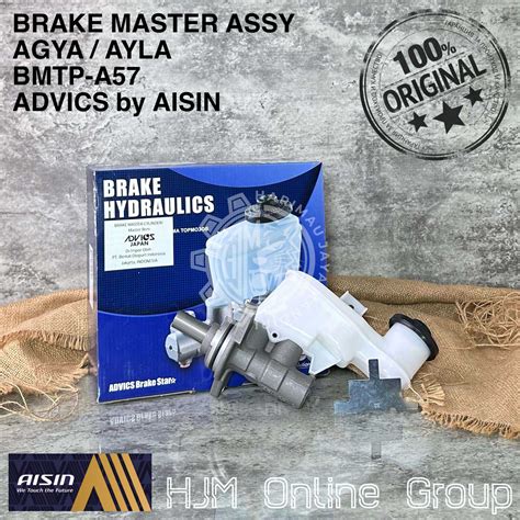 BRAKE MASTER BM ASSY MASTER REM ATAS AGYA AYLA ADVICS By AISIN Japan