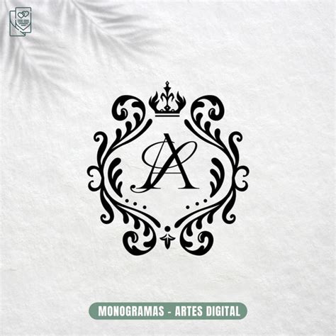 Monograma Digital Casamento Bras O Mod Elo