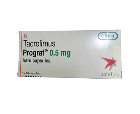 Astellas Tacrolimus Prograf Mg Hard Capsules At Rs Stripe In New