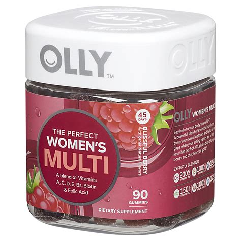 Olly Women S Multivitamin Gummies Berry Ct Shipt