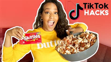 Testing Viral Tiktok Food Hacks And Tricks Youtube