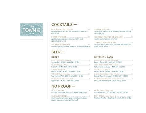 The Town Company | Downtown KC Restaurant at Hotel Kansas City