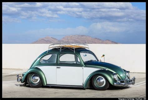 1964 Volkswagon Beetle Custom Vw Bagged Bug For Sale