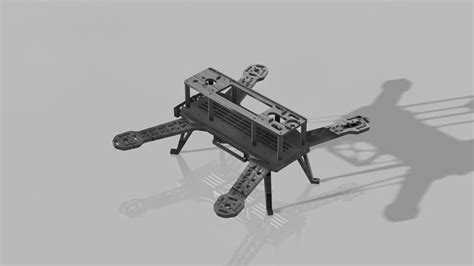 Fpv Drone Frame 3d Printable 3d Model 3d Printable Cgtrader