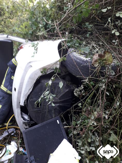 Un Herido Grave Al Salirse De La Carretera Con Su Coche Noticias De