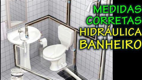 Medidas Hidr Ulica De Banheiro Youtube