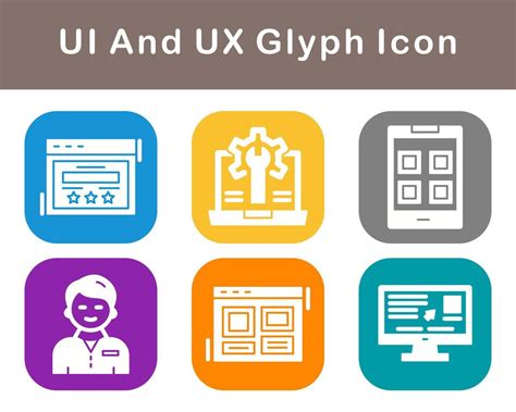 UI And UX Vector Icon Set 20762280 Vector Art at Vecteezy