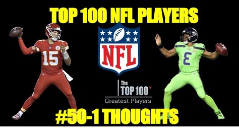 Nfl Top 100 Players 50 1 Thoughts And Reactions Youtube