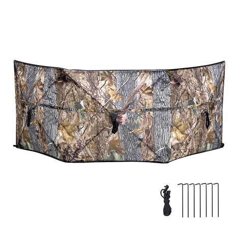WTVIDAS Pop Up Ground Blind,Portable Hunting Blind for Duck Turkey