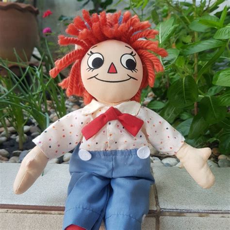 13 Raggedy Ann Doll Annabelle doll. Gift Plush Dolls | Etsy