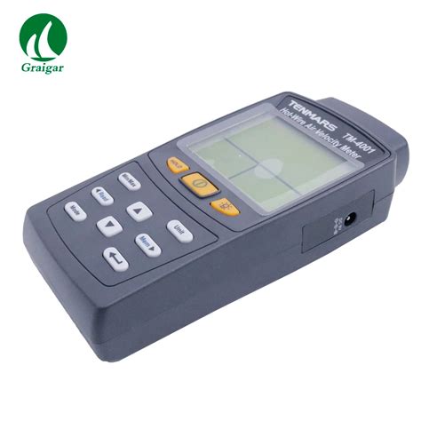 Tenmars Tm Hot Wire Anemometer Wind Speed Temperature Thermal Meter Tester Tm With Fast