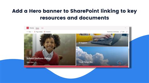 School Homepages In Sharepoint The Ultimate Guide Cloud Design Box