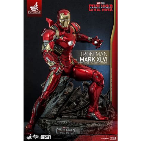 Iron Man Mark XLVI Sixth Scale Figure Civil War Hot Toys NerdUP Collectibles