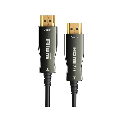 Волоконно-оптический кабель Filum активный, оптический, 20 м, 4k/60hz ...