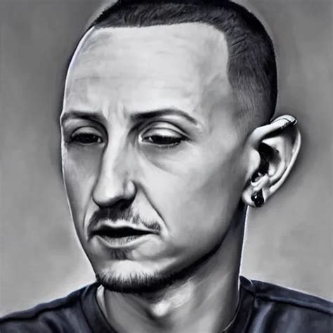 Portrait Of Chester Bennington Singing Amazing Stable Diffusion