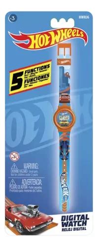 Reloj Digital Hot Wheels 5 Funciones Hwrj6 Canalejas