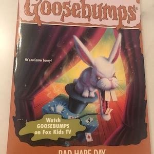 Goosebumps Bad Hare Day R L Stine Vintage Book Scholastic Apple