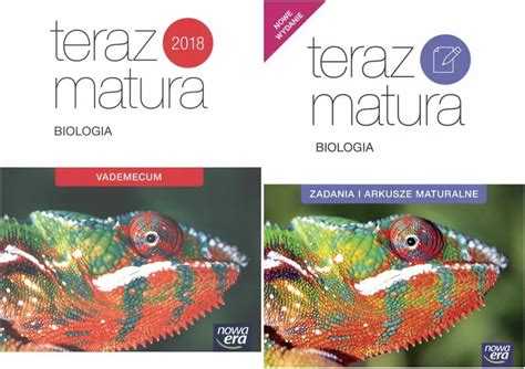 Teraz Matura Pakiet Biologia Vademecum Zadania I Arkusze Maturalne