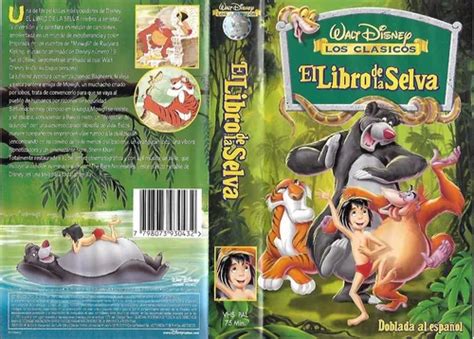 El Libro De La Selva Vhs Walt Disney Espa Ol Latino En Venta En Capital