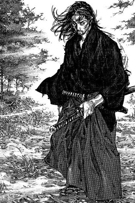 Musashi Mang Vagabond Samurai Desenho Arte Mang Vagabond Manga