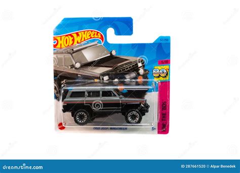 Jeep Wagoneer From 1988 Hot Wheels Model On White Background Editorial Image Image Of Wheels