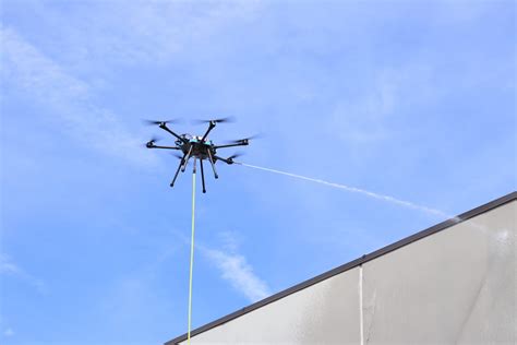 Lucid Offers Exterior Building Cleaning Drone For Rent