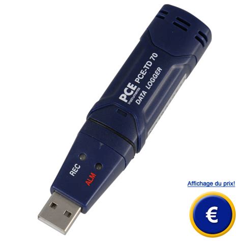 Enregistreur De Temp Rature Usb Pce Td