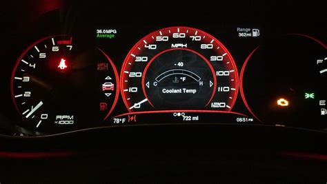 Check Engine Light For Low Coolant