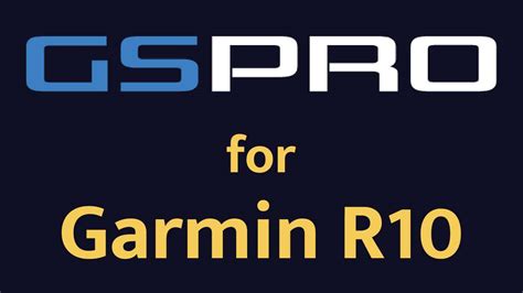 Does Garmin R10 Work With Gspro Heres How To Set Up