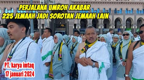 Umroh Akbar Kaffaroh Pt Karya Imtaq Season Sebanyak Jemaah