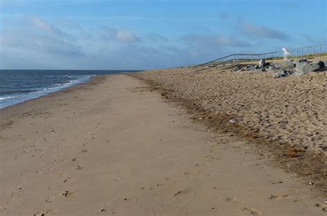 Skegness Beach In Front Of Lagoon Walk © Mat Fascione Geograph Britain And Ireland