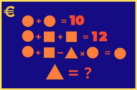 Rompicapo Matematico Riesci A Risolverlo In Pochi Minuti In Pochi Ce