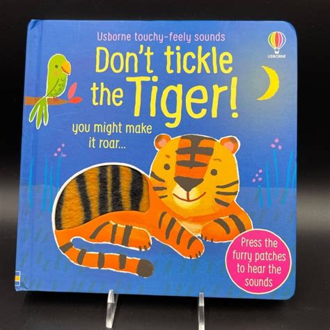 Other Usborne Touchy Feely Sounds Dont Tickle The Tiger Board Book