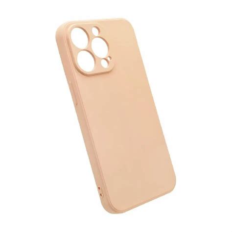 Maskica Za Mobitel Class Silicone Edge Za Apple Iphone Breskva