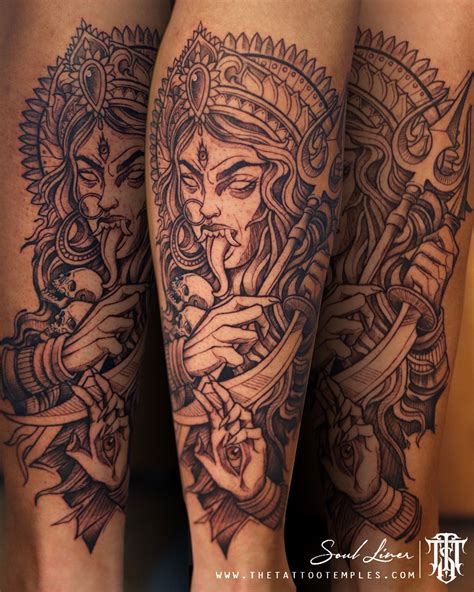 Maa Kali Devi Tattoo Ideas for Men and Women