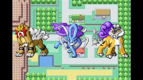 How To Get Entei Suicune Raikou In Pok Mon Firered Leafgreen Version