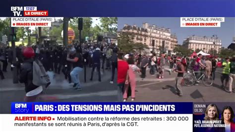 Retraites Manifestants Paris Selon La Cgt