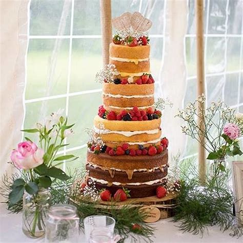 Naked Cake Decorated Cake By The Stables Pantry Cakesdecor