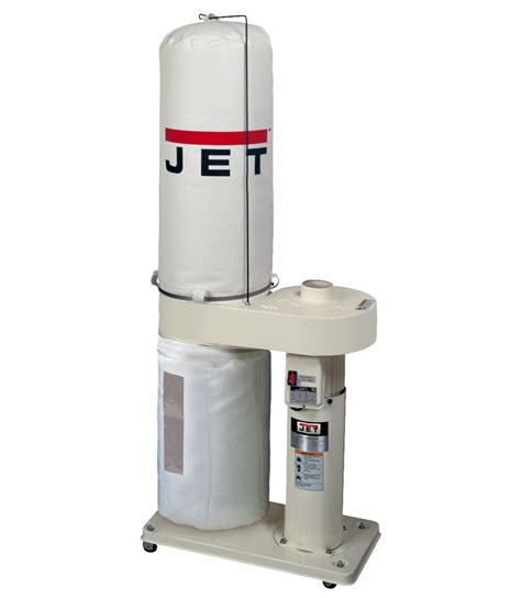 Jet Dc 650 1hp Cfm Dust Collector With Bag Filters Edward B Mueller Co Inc